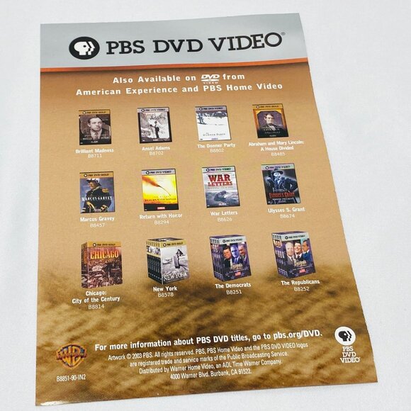 Seabiscuit PBS DVD Video American Experience Documentary - Picture 5 of 7